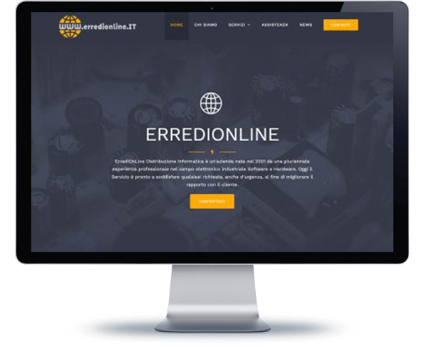 Sito Internet ErrediOnline by Juri Web Design