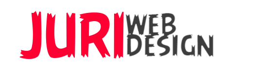 Logo Juri Web Design (spennellato rosso)