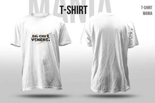 Maglietta dai che è Venerdì fighe a nastro T-Shirt Mania Juri Web Design